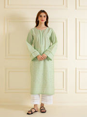 2 Piece - Pure Embroidered Cambric Suit S109850