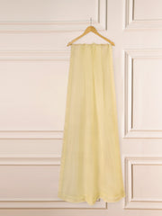 3 Piece - Pure Organza Embroidered Suit S111298