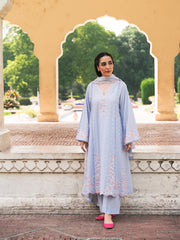 2 Piece - Embroidered Jacquard Suit S110190