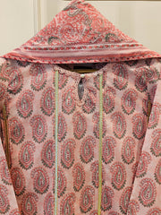 2 Piece - Digital Printed Embroidered Lawn Suit S111604