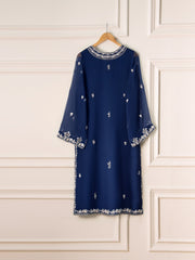 2 Piece - Pure Chiffon Embroidered Suit S110769