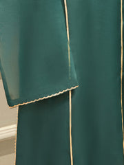 3 Piece - Pure Organza Embroidered Suit S111654