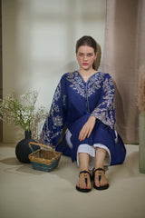 2 Piece - Embroidered Jacquard Suit S110155