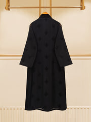 3 Piece - Pure Cotton Net Embroidered Suit S109570