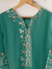 Embroidered Pure Karandi Shirt S110793