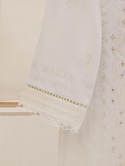 3 Piece - Embroidered Swiss Voile Suit S109568
