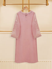 3 Piece - Pure Organza Embroidered Suit S109310