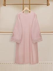 2 Piece- Pure Silk Net Embroidered Suit S110262