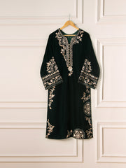 3 Piece- Embroidered Velvet Suit S110853