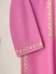 3 Piece- Embroidered Karandi Suit S110777