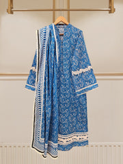 3 Piece - Pure Printed Cambric Suit S109674