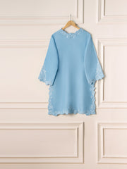 2 Piece- Pure Korean Silk Embroidered Suit S110961