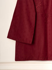 2 Piece - Embroidered Jacquard Suit S111548