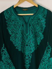 2 Piece- Embroidered Velvet Suit S110841