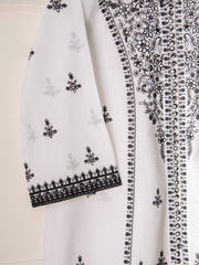 2 Piece - Embroidered Khaddar Frock S110596