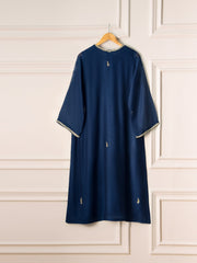 3 Piece- Pure Cotton Net Embroidered Suit S110760