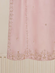 2 Piece- Pure Silk Net Embroidered Suit S110262