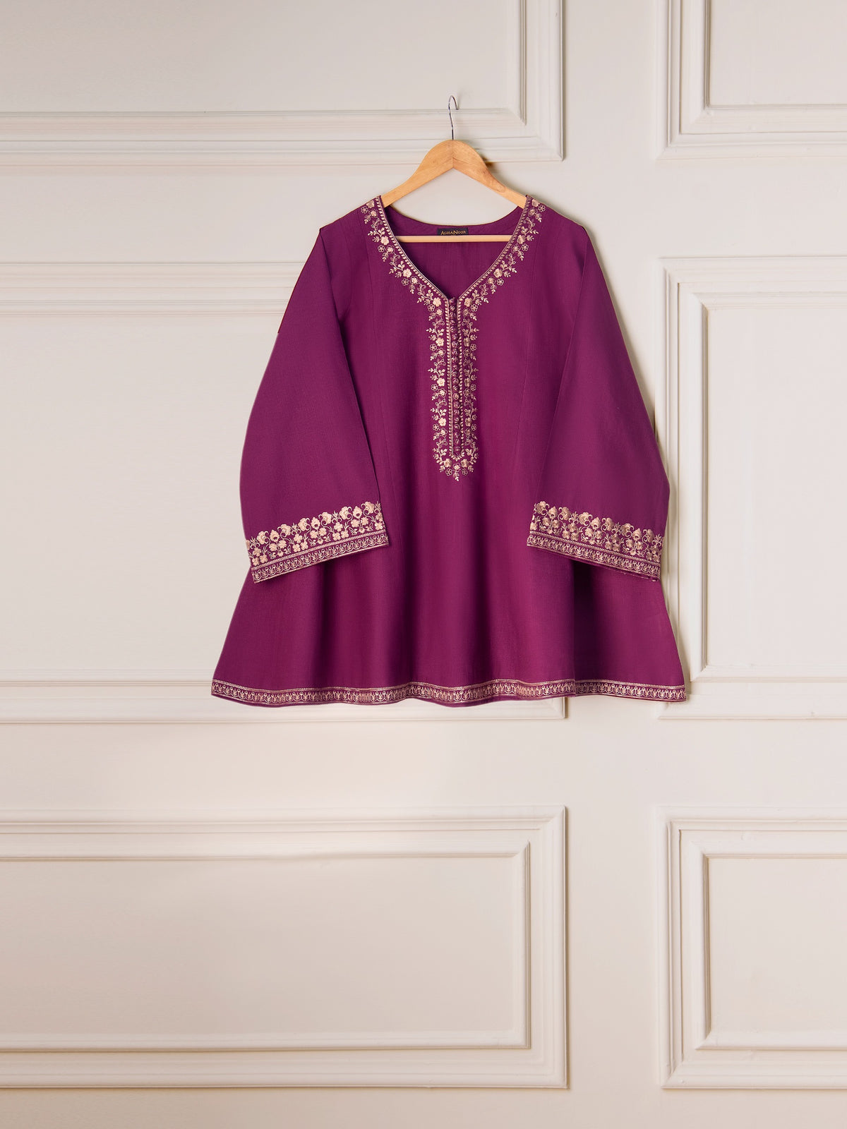 2 Piece - Embroidered Khaddar Suit S110592