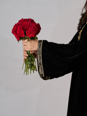 Embroidered Velvet Shirt S110308