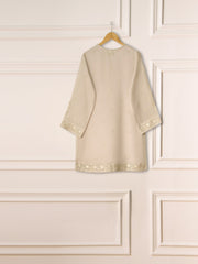 3 Piece- Pure Cotton Net Embroidered Suit S111223