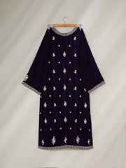 2 Piece- Embroidered Velvet Suit S110392