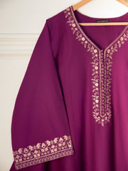 2 Piece - Embroidered Khaddar Suit S110592