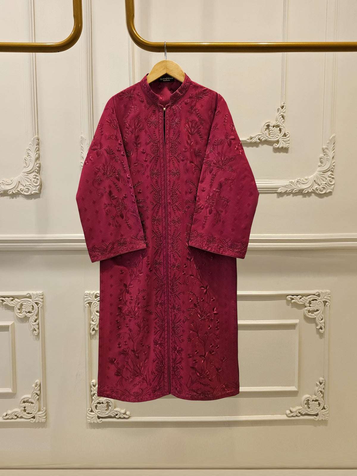 2 Piece - Embroidered Jacquard Suit S111621