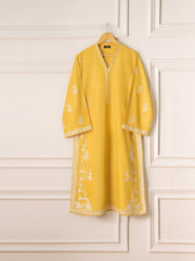 3 Piece- Embroidered Karandi Suit S110781