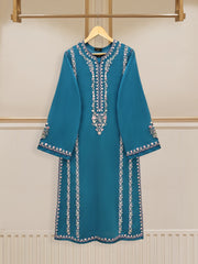 2 Piece - Embroidered Pure Swiss Voile Suit S110336