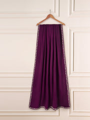 3 Piece- Pure Cotton Net Embroidered Suit S111238