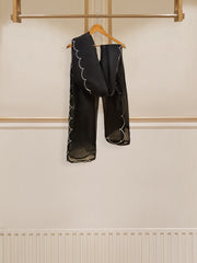 3 Piece - Pure Raw Silk Embroidered Suit S109636