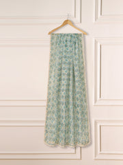 Printed Organza Dupatta D000229
