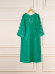 2 Piece - Pure Embroidered  Raw Silk Suit S111137