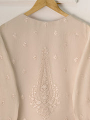 3 Piece- Pure Cotton Net Embroidered Suit S111233