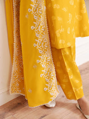 2 Piece - Embroidered Cambric Suit S110422