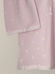 (Kids) 2 Piece - Embroidered Cambric Suit KD-011