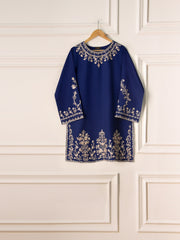 2 Piece- Pure Korean Silk Embroidered Suit S110955