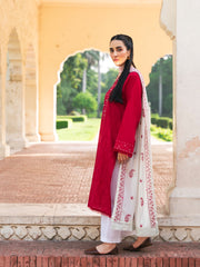 2 Piece - Pure Embroidered Cambric Suit S110109