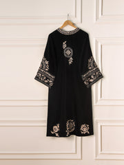 3 Piece- Embroidered Velvet Suit S110838