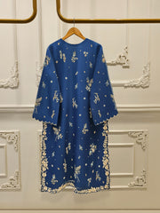 3 Piece - Pure Organza Embroidered Suit S111620