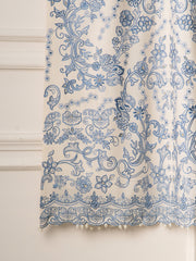 3 Piece- Pure Khaddi Silk Embroidered Suit S111049