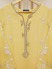 3 Piece - Embroidered Chiffon Suit S109943