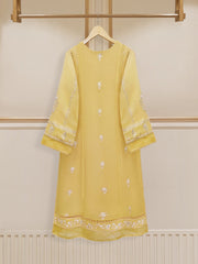 3 Piece - Embroidered Chiffon Suit S109943