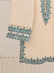 3 Piece - Embroidered Cambric Suit S110423