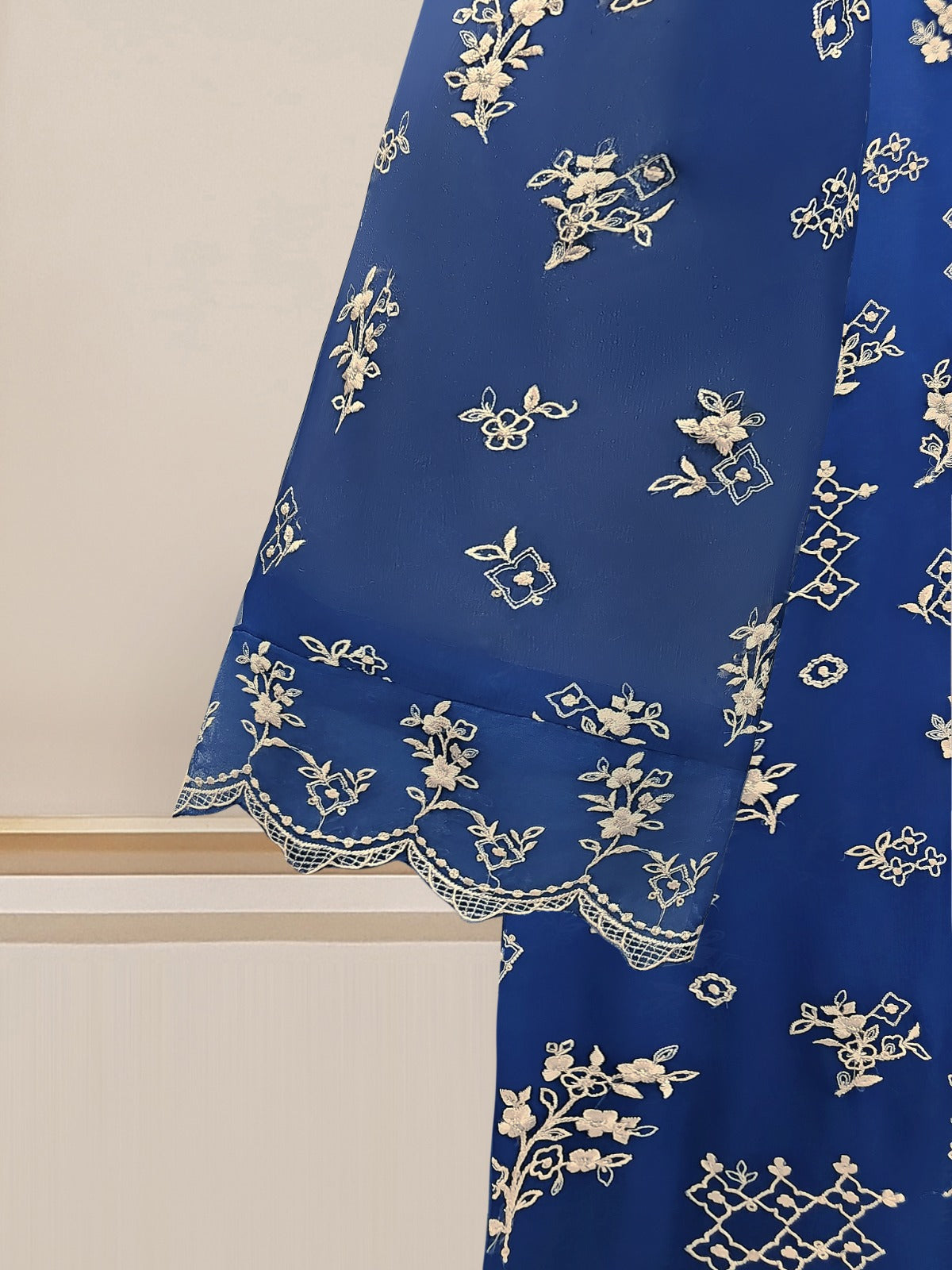 3 Piece Stitched Chiffon Embroidery Suit - Ready To Wear main image 1