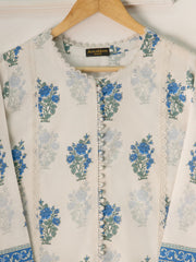 Digital Printed Cambric Shirt S111207