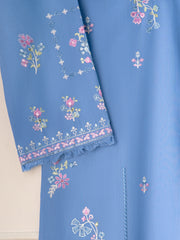 2 Piece - Embroidered Khaddar Suit S111107