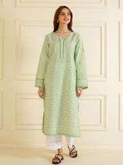 2 Piece - Pure Embroidered Cambric Suit S109850