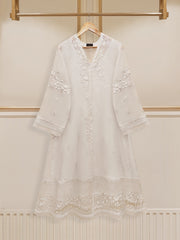 3 Piece - Pure Cotton Net Embroidered Suit S109770