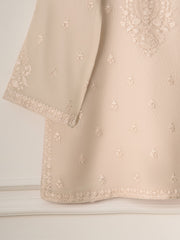 3 Piece- Pure Cotton Net Embroidered Suit S111233